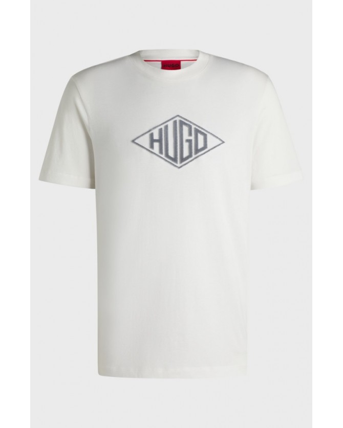 T-shirt Hugo Λευκό Dalendi 50534934-102