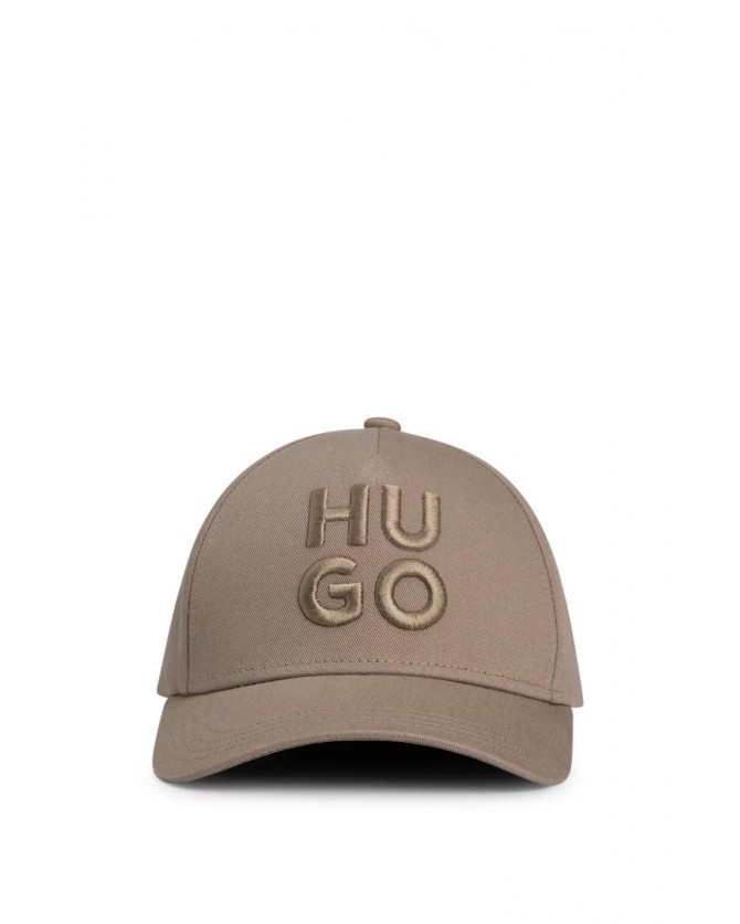 Καπέλο jokey Hugo Μπεζ Jude-Stacked 50533409-219