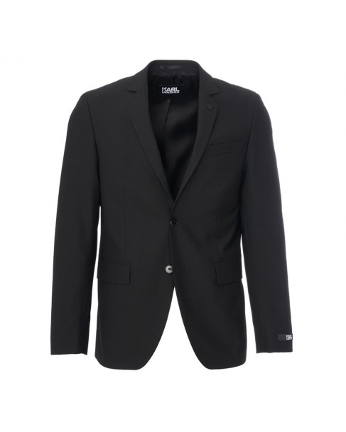 Κοστούμι με γιλέκο Karl Lagerfeld Μαύρο 115209-532087-990