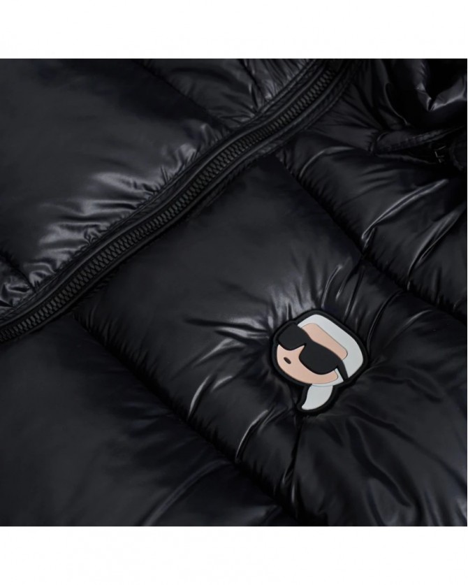Μπουφάν Karl Lagerfeld Μαύρο 505022-554590-1-990