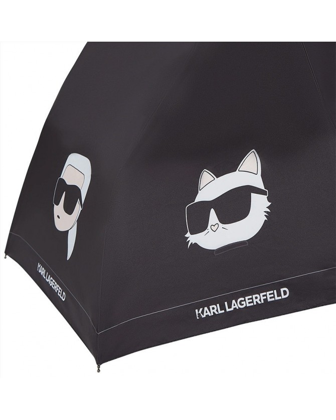 Ομπρέλα αυτόματη Karl Lagerfeld Μαύρη A4W50005-999