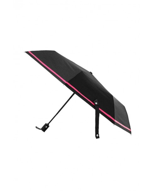 Ομπρέλα Karl Lagerfeld Μαύρη αυτόματη 226W3915-A955 BLACK/PINK