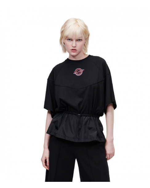 T-shirt Karl Lagerfeld Μαύρο 230W1702-999 Black