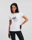 T-shirt Karl Lagerfeld Λευκό 230W1771 100-White