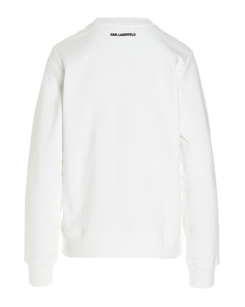 Φούτερ Karl Lagerfeld Λευκό 230W1802 100-White