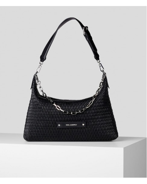 Τσάντα ώμου Karl Lagerfeld Μαύρη 230W3090-A999 Black