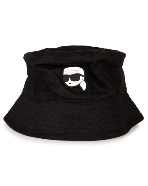 Καπέλο διπλής όψης Karl Lagerfeld Λευκό-Μαύρο 230W3404-A998 Blck/Wht