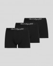 Τριάδα σετ εσωρούχων Karl Lagerfeld Μαύρο 231M2101-999