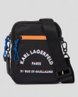 Τσαντάκι ταχυδρόμου Karl Lagerfeld Μαύρο 235M3117-A999 Black