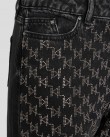Παντελόνι Jean Karl Lagerfeld Ανθρακί  236W1102 D28-D28 Dark Grey Denim