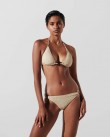 Bikini top Karl Lagerfeld Μπεζ-Χρυσό 240W2261-222