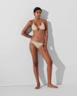 Bikini bottom Karl Lagerfeld Μπεζ-Χρυσό 240W2262-222