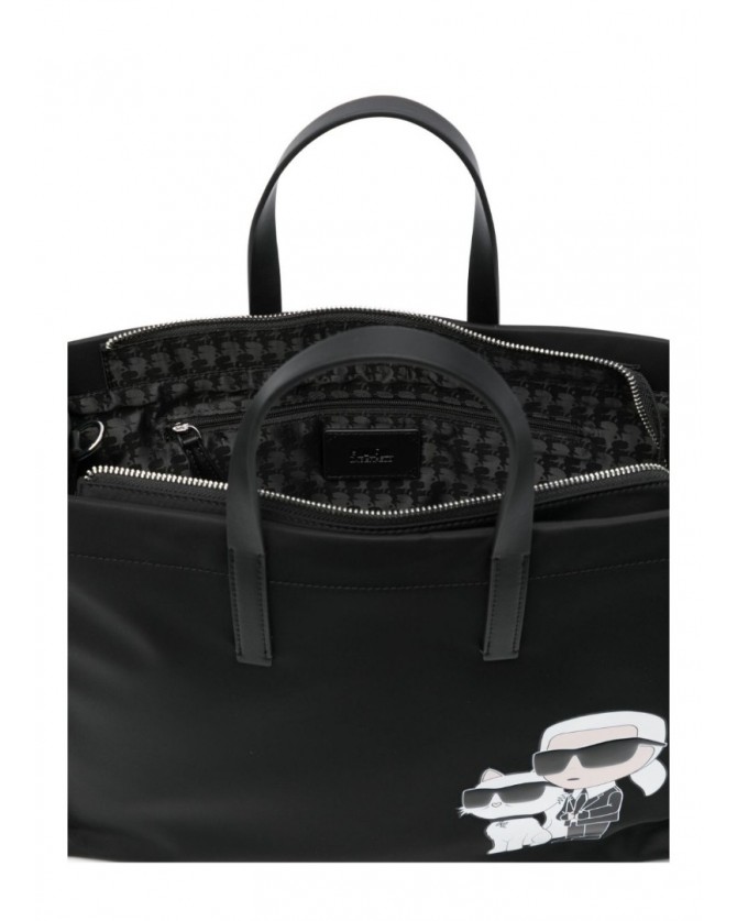 Τσάντα γυναικεία Karl Lagerfeld Μαύρη 240W3074 A999-Black