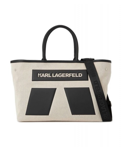 Τσάντα Karl Lagerfeld Εκρού 240W3886 A106-Natural