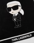 Πετσέτα Karl Lagerfeld Μαύρη 240W3972 999-black