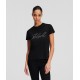 T-shirt Karl Lagerfeld Μαύρο 241W1713 999-black