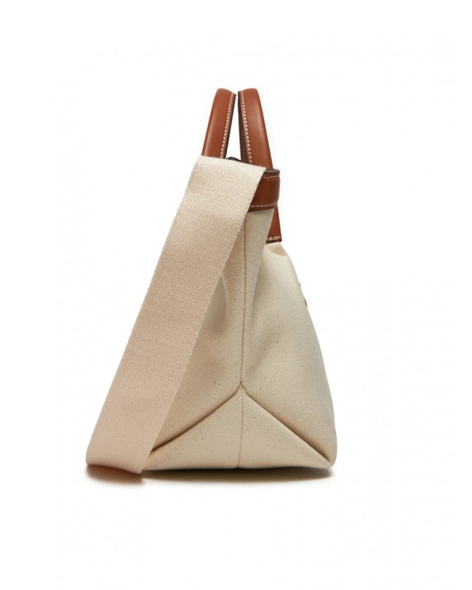 Τσάντα ψάθινη Karl Lagerfeld Εκρού 241W3006-A106