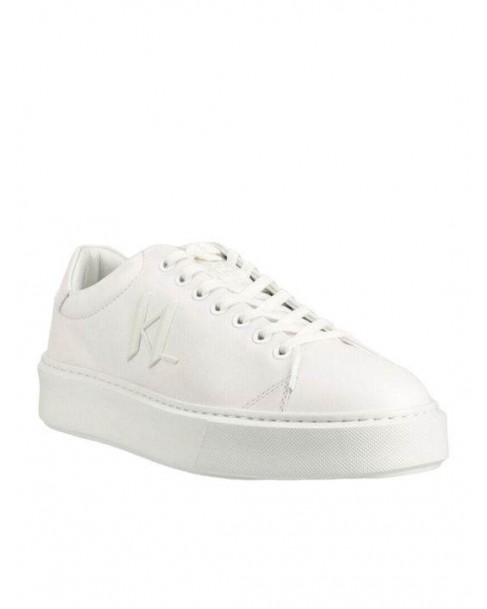 Υπόδημα Sneakers Karl Lagerfeld Λευκό KL52215 01W-White Lthr / Mono