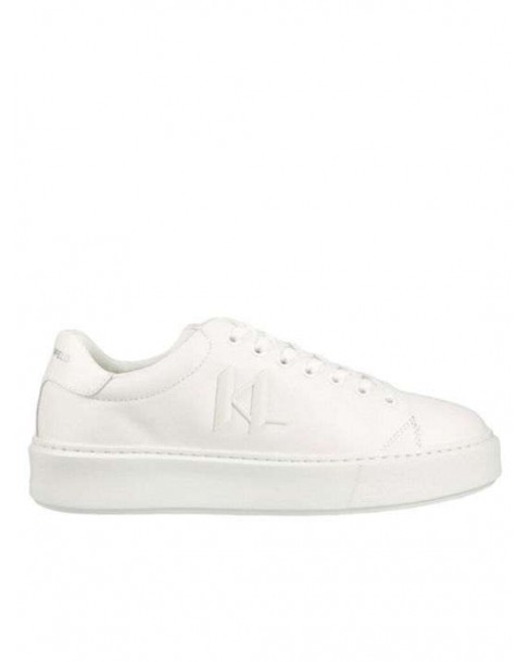 Υπόδημα Sneakers Karl Lagerfeld Λευκό KL52215 01W-White Lthr / Mono