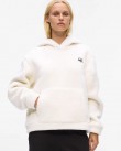 Φούτερ Fleece Karl Lagerfeld Εκρού A4W20047-B09
