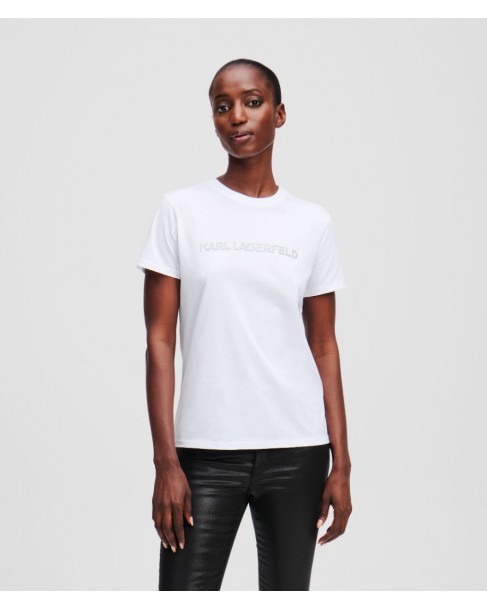 T-shirt Karl Lagerfeld Λευκό A1W17076-100