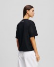 T-shirt Karl Lagerfeld Μαύρο A2W17104-999