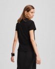 T-Shirt Karl Lagerfeld Μαύρο A3W17070-999