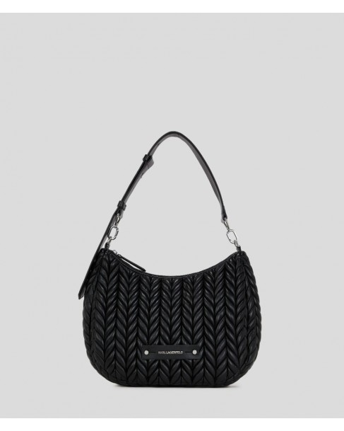 Τσάντα ώμου Karl Lagerfeld Μαύρη A3W30147-1AV