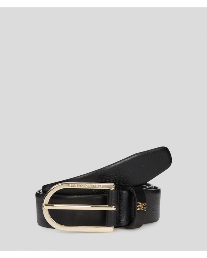 Ζώνη Karl Lagerfeld Μαύρη A3W33041-992