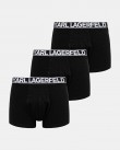 Τριάδα σετ εσωρούχων Karl Lagerfeld Μαύρα A3M47010-999