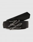 Ζώνη Karl Lagerfeld Μαύρη A4W33022-999