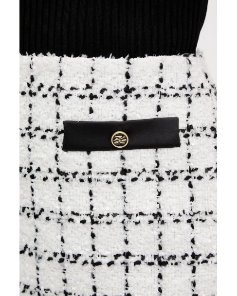 Φούστα Karl Lagerfeld Λευκή A3W12019-2DD