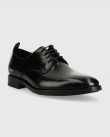 Υπόδημα Επίσημο Karl Lagerfeld Μαύρο Life Style Shoes KL12026 000-Black Lthr