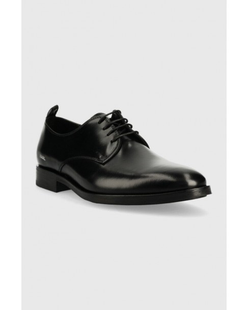 Υπόδημα Επίσημο Karl Lagerfeld Μαύρο Life Style Shoes KL12026 000-Black Lthr