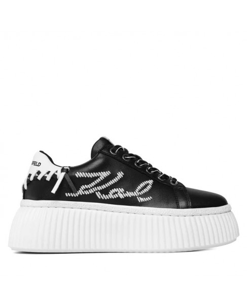 Υπόδημα Sneakers Karl Lagerfeld Μαύρο KL42372 000-Black Lthr