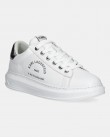 Υπόδημα Sneakers Karl Lagerfeld Λευκό KL52538K 01S-White Lthr w/Silver