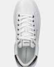 Υπόδημα Sneakers Karl Lagerfeld Λευκό KL52538K 01S-White Lthr w/Silver