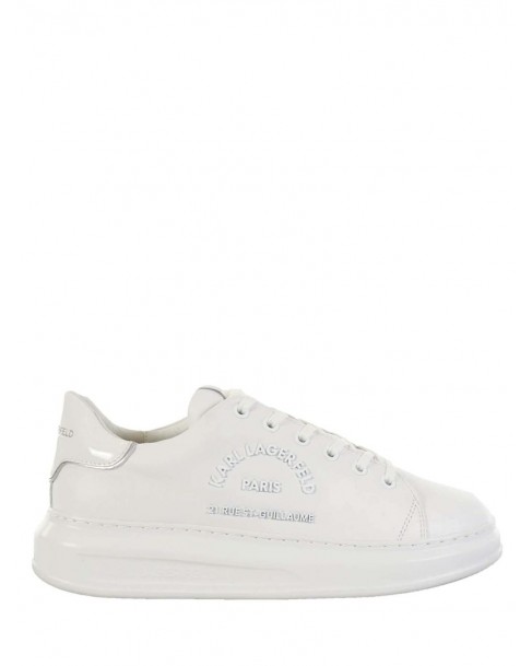 Υπόδημα Sneakers Karl Lagerfeld Λευκό KL52539 01W-White Lthr / Mono