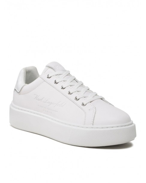 Υπόδημα Sneakers Karl Lagerfeld Λευκό KL62223F 011-White Lthr