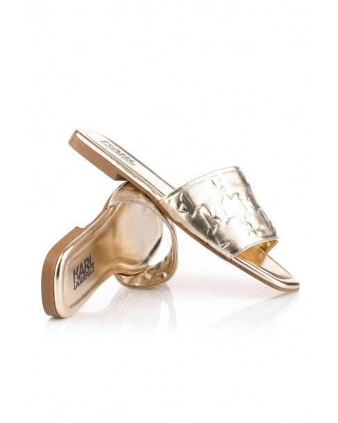 Σανδάλι Karl Lagerfeld Χρυσό KL85400 0GD-Gold Lthr