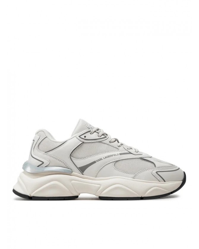Υπόδημα Sneakers Karl Lagerfeld Λευκό KL56524 411-White Lthr & Textile
