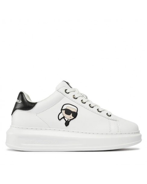 Υπόδημα Sneakers Karl Lagerfeld Λευκό KL62530N 011-White Lthr