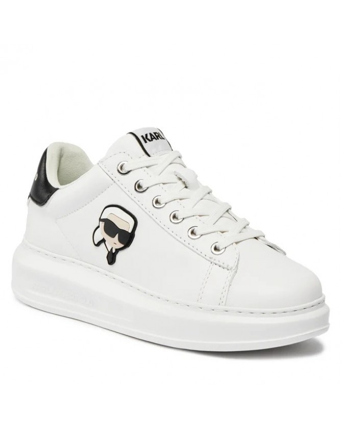 Υπόδημα Sneakers Karl Lagerfeld Λευκό KL62530N 011-White Lthr