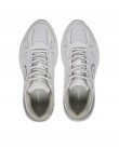 Υπόδημα Sneakers Λευκό KL56538A 411-White Lthr & Textile