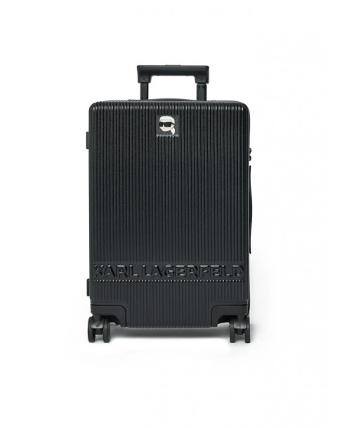 Βαλίτσα Carry on Karl Lagerfeld Μαύρη A1W30421-999