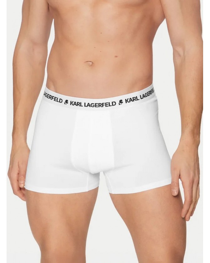 Τριάδα σετ εσωρούχων boxer Karl Lagerfeld Λευκά A1M47151-100