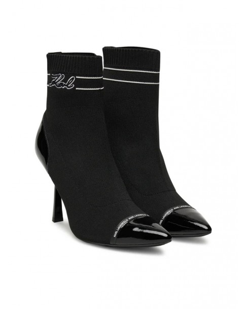 Μποτάκι Karl Lagerfeld Μαύρο KL31357-K00
