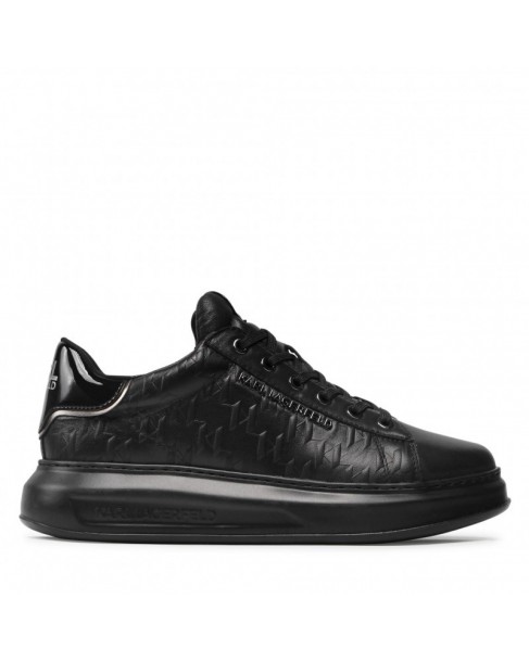 Υπόδημα Sneakers Karl Lagerfeld Μαύρο KL52549-00X-Black Lthr / mono