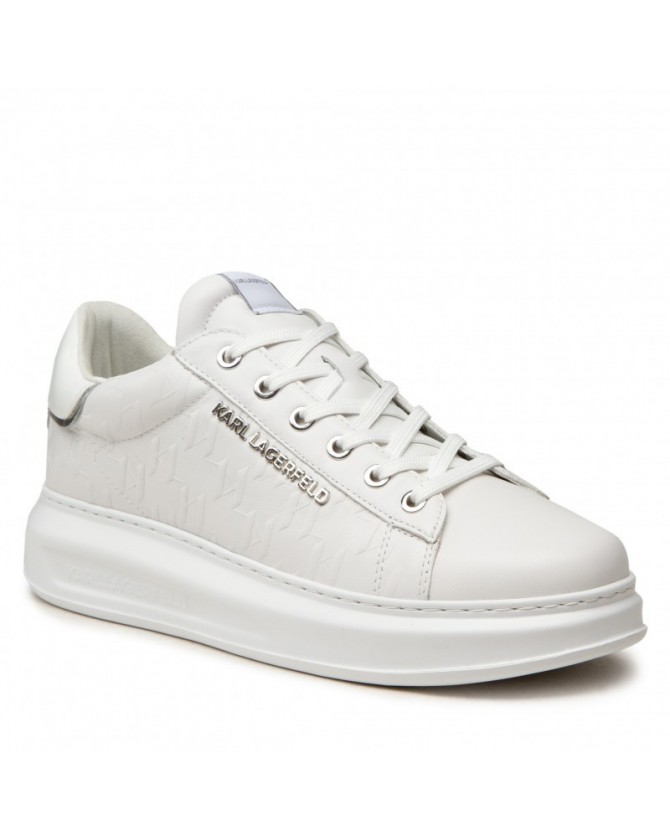 Υπόδημα Sneakers Karl Lagerfeld Λευκό KL52549-011-White Lthr