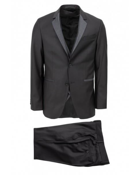 Κοστούμι με γιλέκο Karl Lagerfeld Μαύρο 115208-501096-1-990